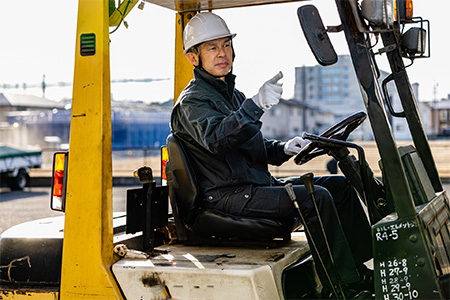 安定した仕事をお約束します