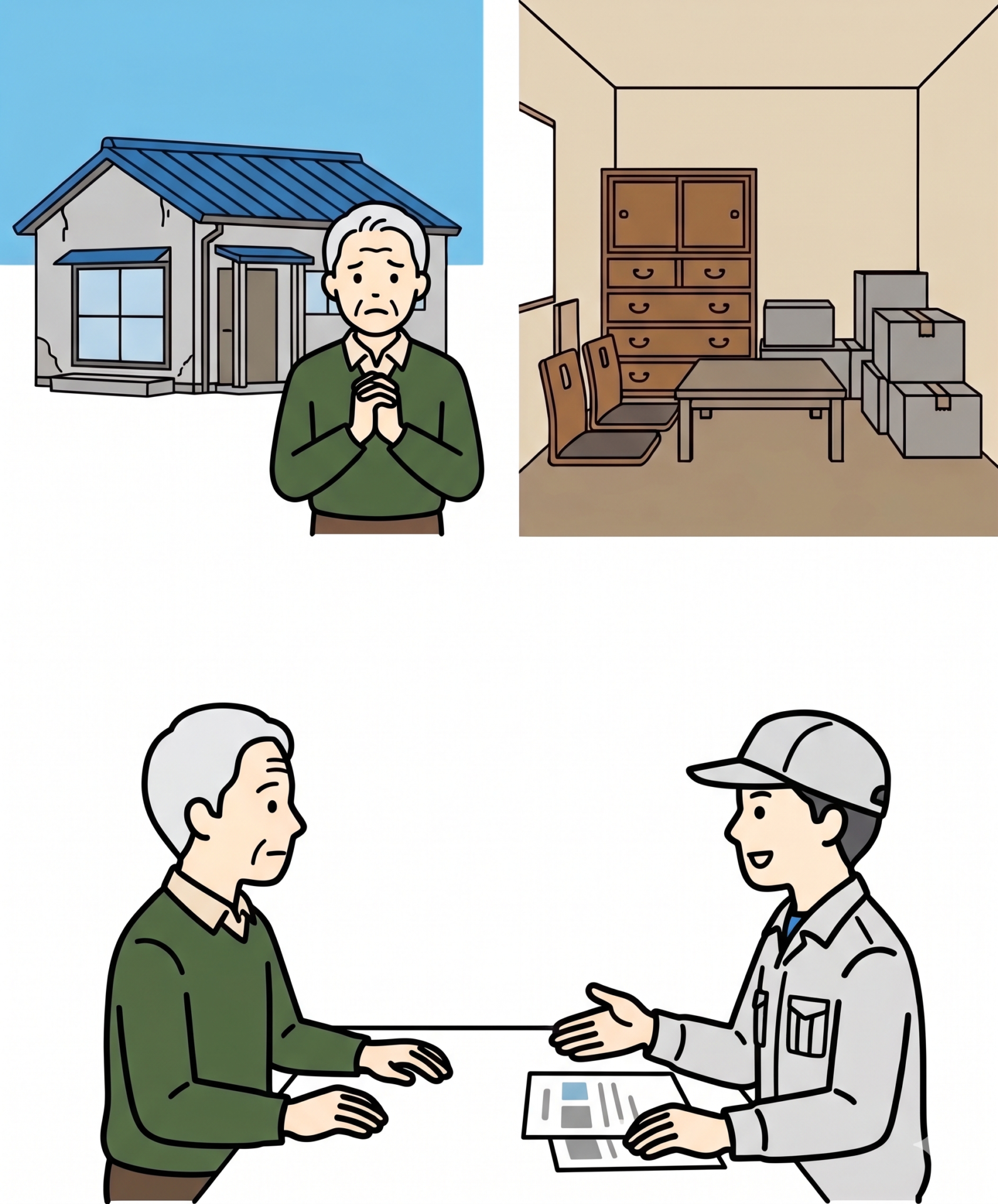 【八尾市の空き家解体】家具は置いたままでも大丈夫？費用を抑える処分のコツと注意点