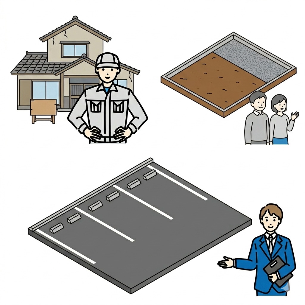 【空き家解体と駐車場経営】更地から収益を生む！損をしないためのメリット・デメリット