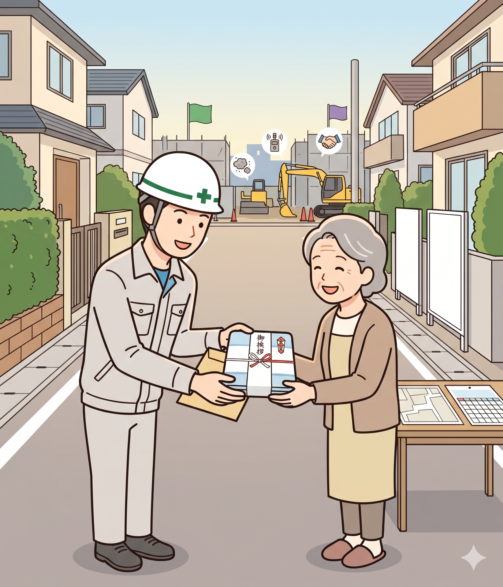 【解体工事の基本】ご近所トラブルを防ぐ！近隣挨拶の重要性と押さえておきたいマナー
