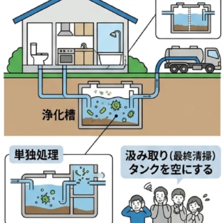 【解体工事の落とし穴】浄化槽の「汲み取り」忘れに注意！費用やトラブルを防ぐポイント